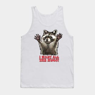 Racoon Hug Tank Top